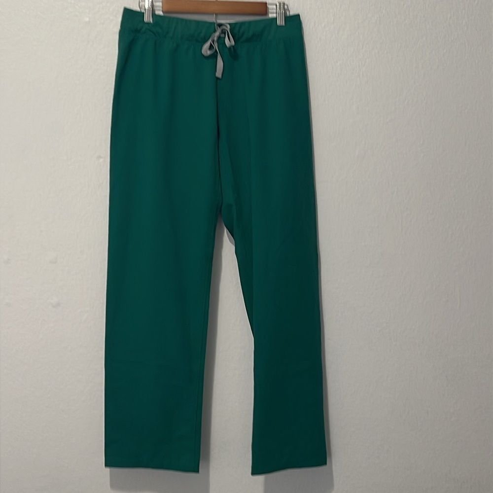 Figs Livingston Scrub Pants Green Medium
